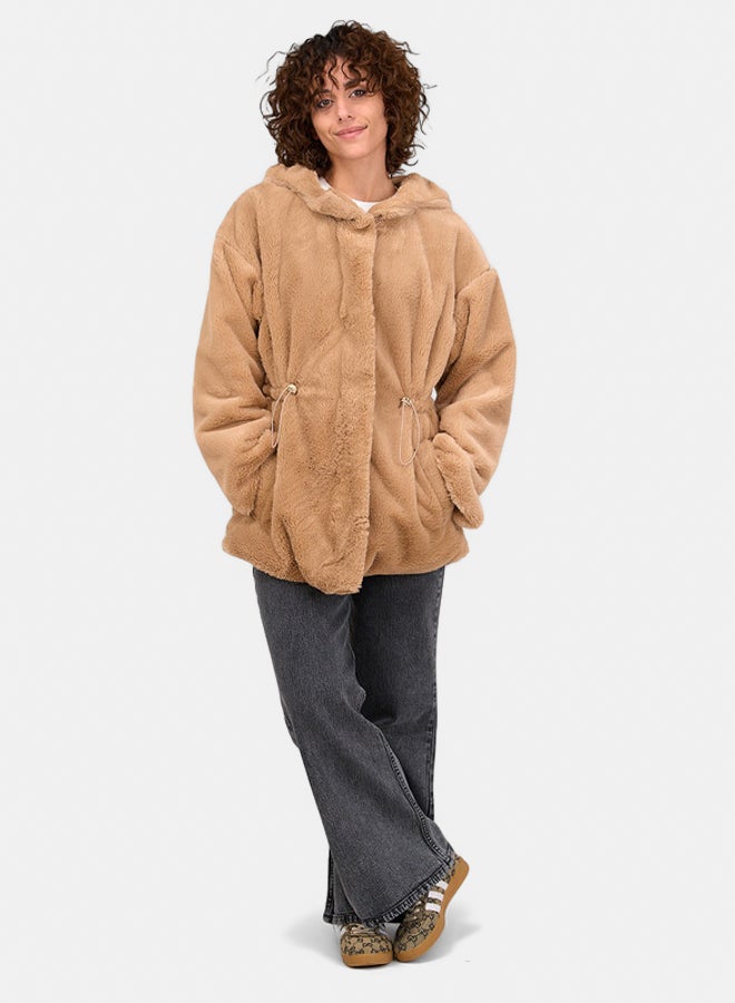 Clue Wool Blend Hooded Jacket - Image 5