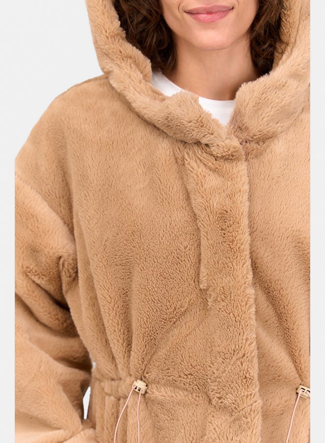 Clue Wool Blend Hooded Jacket - Image 4