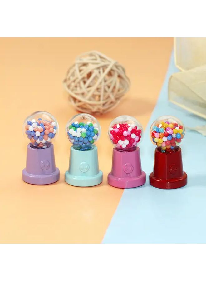 Fruit Green Miniature Candy Dispenser Machine Dollhouse Kitchen Decor Mixed Color Candy Storage Detailed Craftsmanship - Image 4
