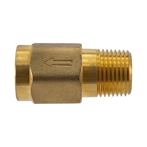 RecPro RV 1/2" Back Flow Preventer with Check Valve - Image 2