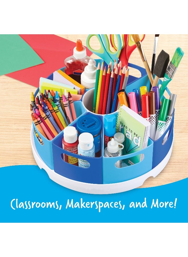 Learning Resources Create-A-Space Storage Center (Set Of 8 Bins/Tray, Multi-Color, Ages 3+) - Image 3