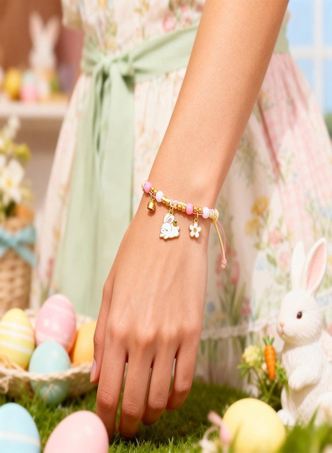 72ore aster Bracelets for Women Easter Basket Stuffers Cute Bunny Bracelet Rabbit Gifts Easters Outfit for Women Jewelry - Image 3