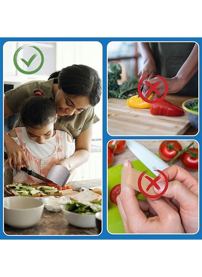 4 Pcs Stainless Steel Finger Protector