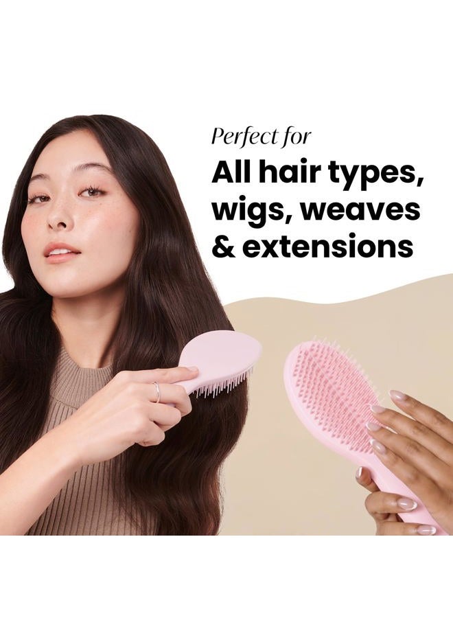 TANGLE TEEZER فرشاة تصفيف الشعر تانجل تيزر الألتيميت ستايلر لتصفيف الشعر الجاف، تحافظ، تدمج وتضيف حجم، وملمس، ولمعان، وردي ميلينيالي - Image 3