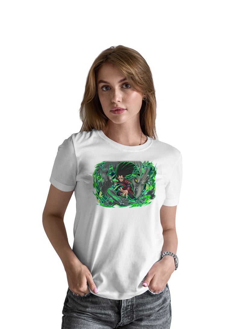 Fashion World Cotton T-shirt Printed with High-quality Anime Naruto Hashirama  - Image 1