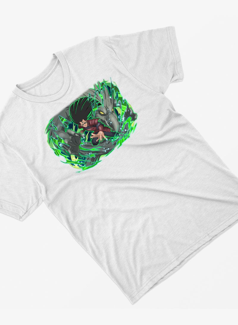 Fashion World Cotton T-shirt Printed with High-quality Anime Naruto Hashirama  - Image 2