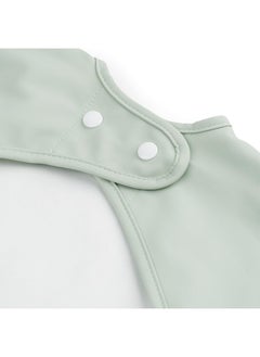 done by deer Green Long Sleeve Baby Bib - Waterproof, Adjustable Smock Bib for Babies and Toddlers, Croco Design  - Image 3