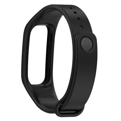 INEFABLE OnePlus & Oppo Band Strap - Soft Silicone Adjustable - Black - Pack of 1 - Image 5