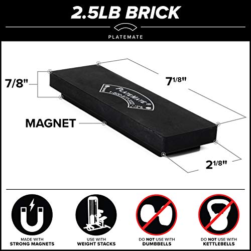 PlateMate 2.5# Brick Magnet - Image 2