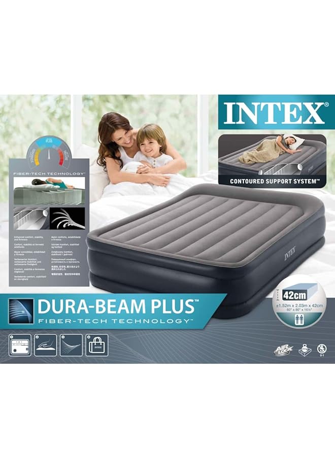 INTEX Essential Rest Airbed With Fiber Tech Bip Queen Size - Image 5