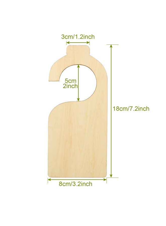 DAJAVE 21 Pack Blank Clothing Rack Divider, Wooden Closet Size Divider, Closet Dividers Hanging Closet Dividers for Home Nursery Baby Clothes - Image 2