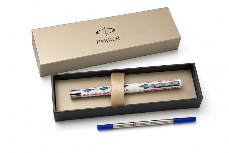 Parker Vector Rollerball White Pen 93 - Image 1