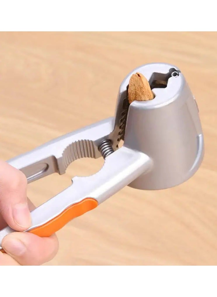 Goolsky 1pc Metal Walnut Cracker Clamp - Multi-Functional Nut Opener Tool for Pecans, Hazelnuts - Durable Household Kitchen Gadget with Non-Slip Handle - Image 5