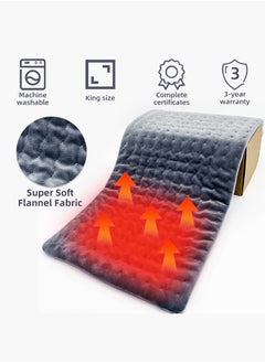Sharpdo Electric Heating Blanket, Home Therapy Heating Pad, UK Plug,Office Home Winter,30*60cm  - Image 2