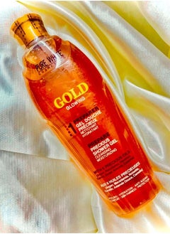 Pure White Cosmetics Gold Glowing Shower Gel For Cleansing And Moisturizing 200 ml 