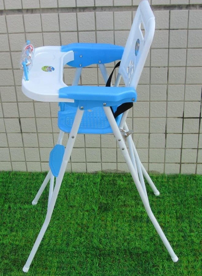 LAVNIK Baby Furniture Feeding Baby Chair, Plastic Kids High Chair, Convertible High Chair Booster, Combo,Kids Feeding Chair with Adjustable Tray_Multi - Image 2