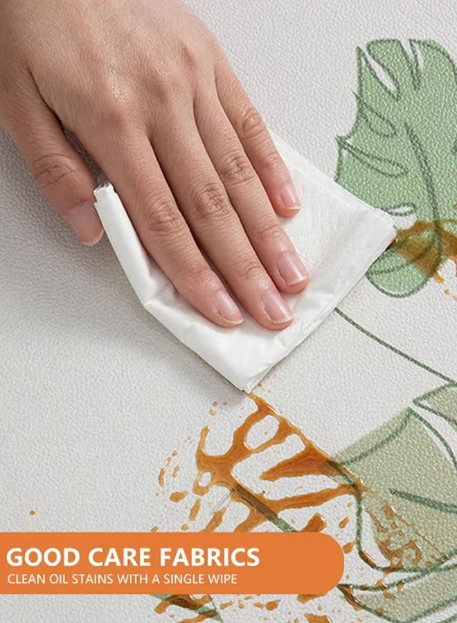 2 PCS Kitchen Mat Kitchen Rug Floor Mat  Diatom Mud Kitchen Rug Mat  Non-Slip Quick Dryingkitchen Mat  Kitchen Fatigue 2 Piece Mat For Kitchen, Bath, Office, Laundry 40*60cm+40*120cm  - Image 3