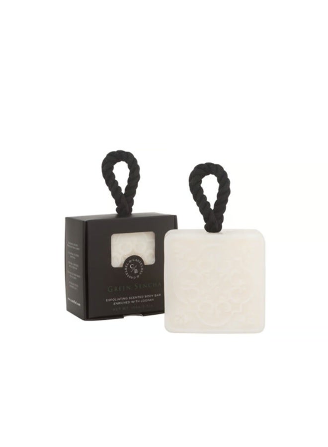 Castelbel Green Sencha Exfoliating Scented Body Bar 150g - Image 1