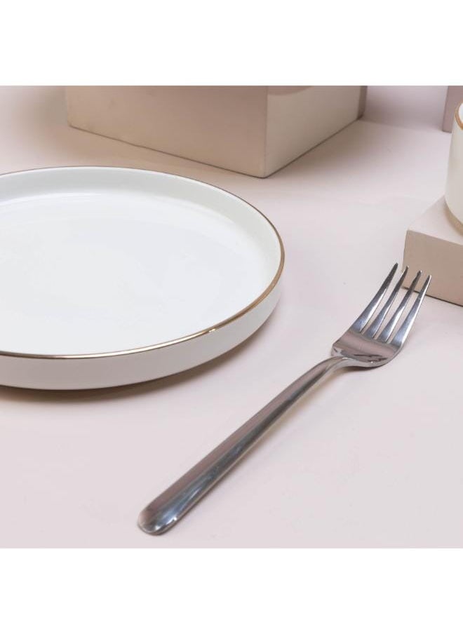 Set of 30 The Luxe Dinner Set-White