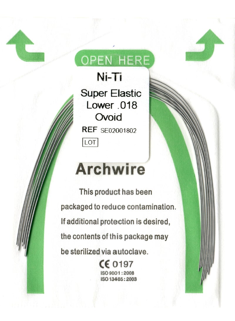 NiTi Wire 0.018 LOWER