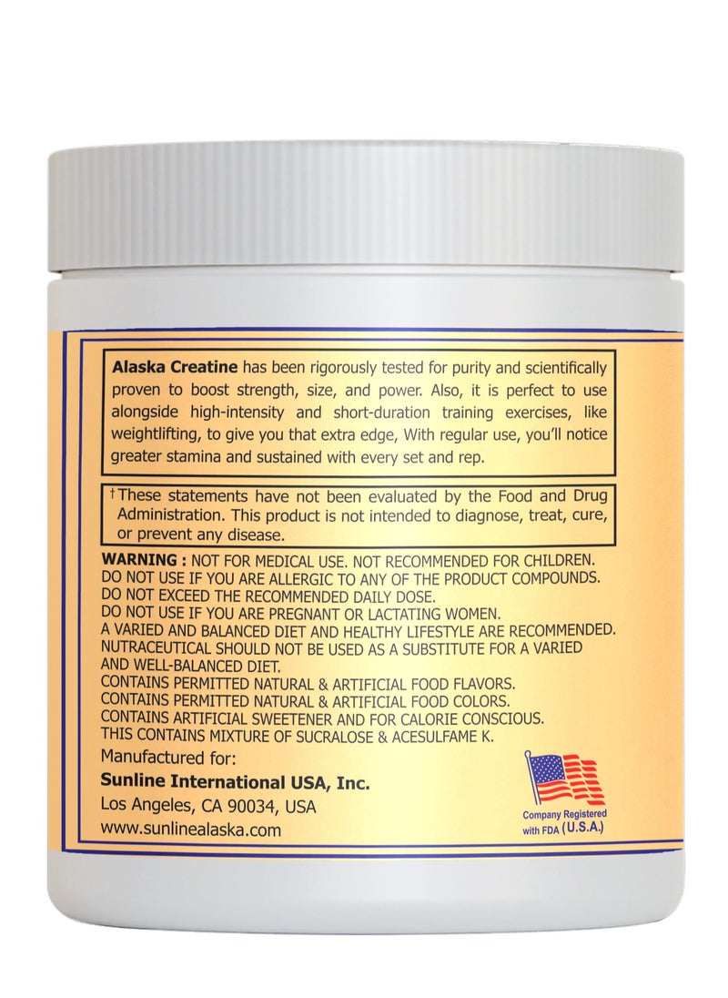 Sunline Sunline Alaska Creatine XS 3000mg - Fruit Punch  - Image 2