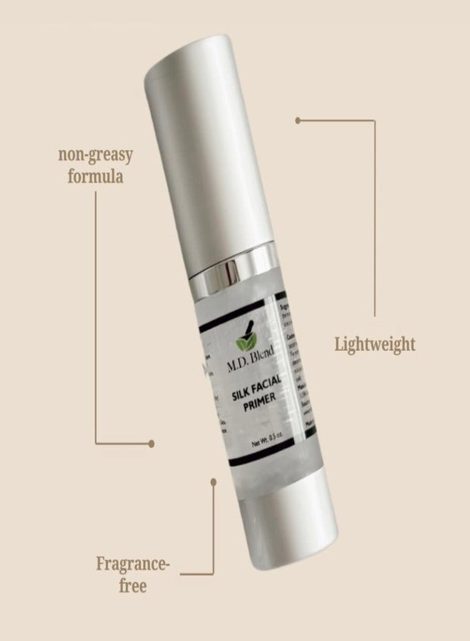 M.D. Blend Professional Facial Primer. Hydrating, Pore Minimizing Formula for Flawless Makeup Application. Smooth Face Primer, Suitable for Mature Skin. Wrinkle Filling, Blurring Effect - Image 3