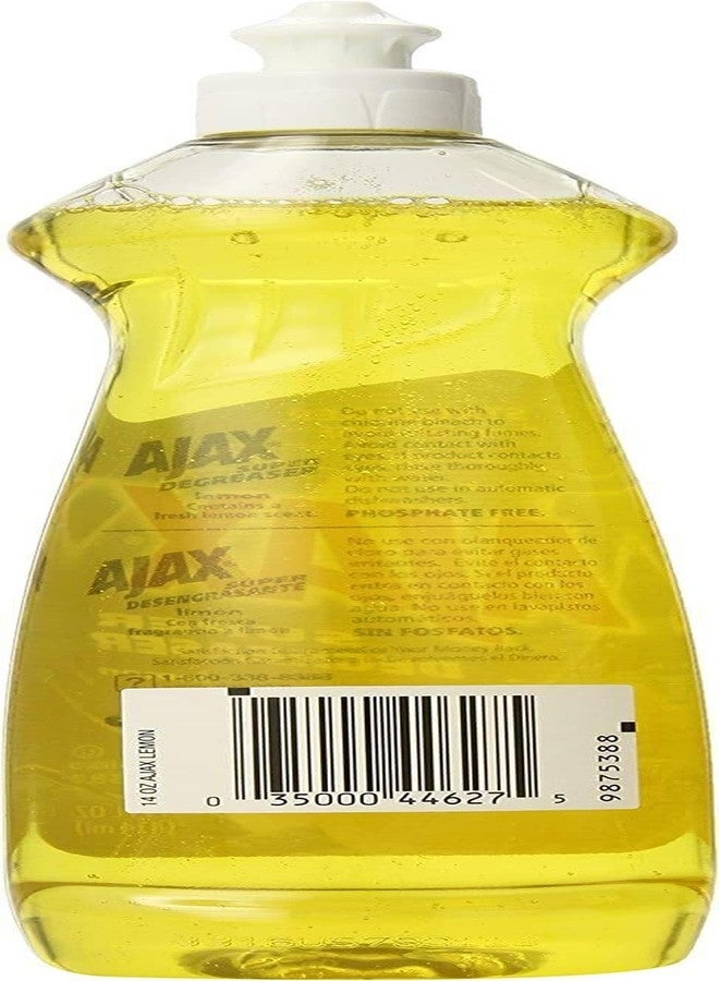 Ajax Super Degreaser Dish Liquid, Lemon, 28 Ounce -Pack of 4 - Image 3