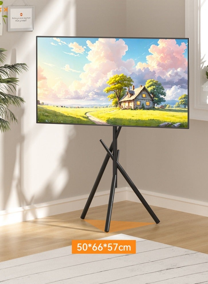 شو وو حامل شاشة أرضي قابل لتعديل الارتفاع، مناسب لشاشات 27-55 بوصة، بمسافة فتحة VESA 100*100-200*200 مم، مناسب لغرفة النوم وركن غرفة المعيشة - Image 5