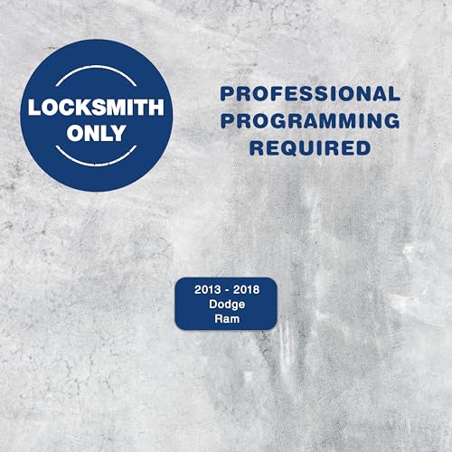 KeylessOption Key Fob Replacement for 2013 2014 2015 2016 2017 2018 Dodge Ram 1500 2500 3500 Keyless Entry Remote Control, 4-Button GQ4-54T - Image 4