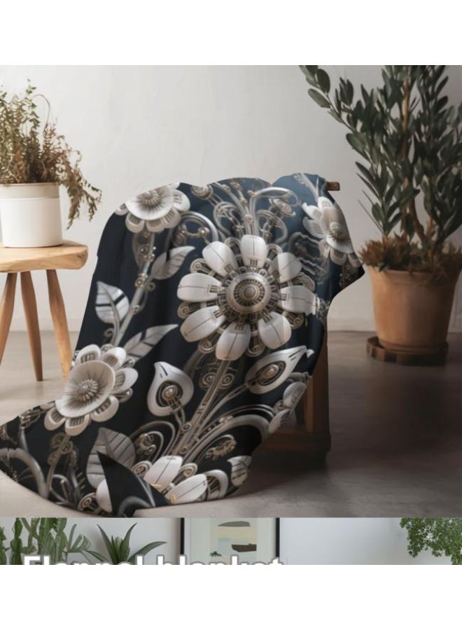 عام بطانية رقيقة من الفانيلا (حرارة ومريحة، ومناسبة للنوم واستخدام اللعبة والغبار والرمل) 150 سم * 200 سم - 549 - Image 2