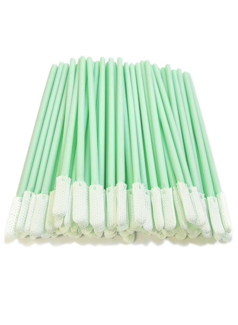 SYOSI 100 pcs 2.8"" Dust-Free Microfiber Cloth Cleaning Swab Sticks, for Printer Heads, Scanners, Camera Lenses, Chip Hard Disk Industries, Optical Lenses and Optical Equipment - Image 1
