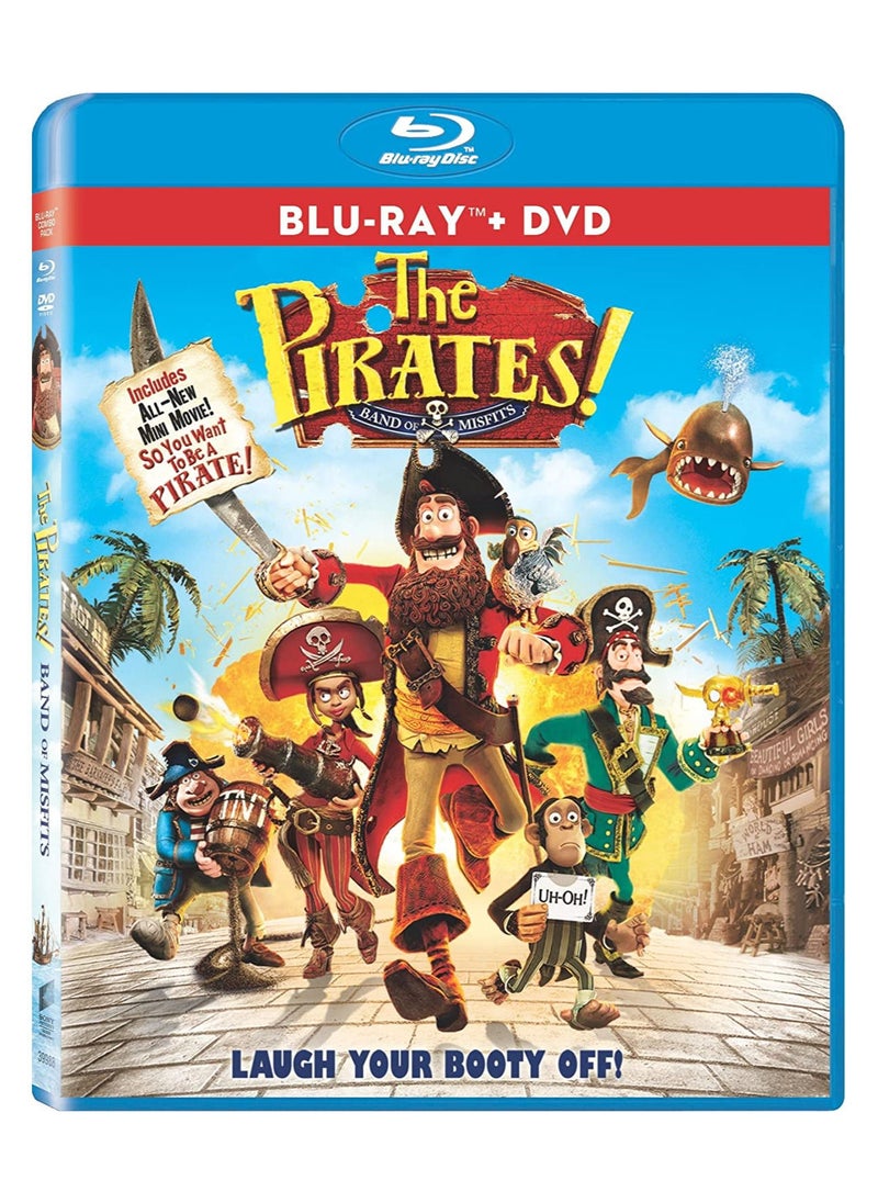 null - The Pirates : Band Of Misfits - Blu-ray + DVD - Arabic & English - Image 1