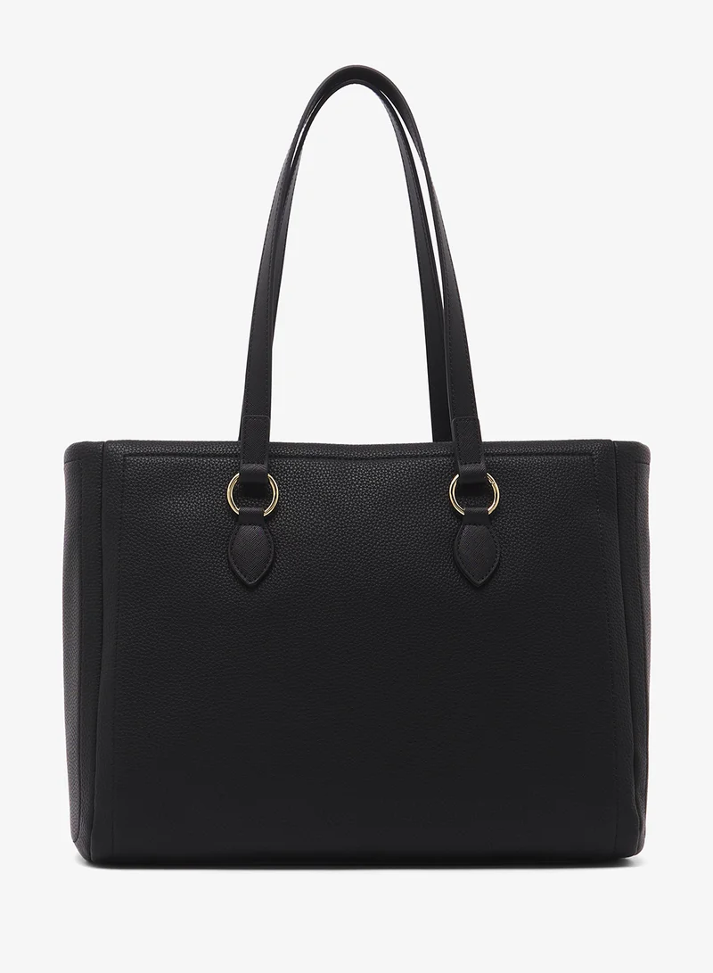 Love Moschino top handle logo shopper
