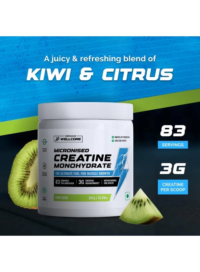 Wellcore Creatine Kiwi Kick 307g - Image 4