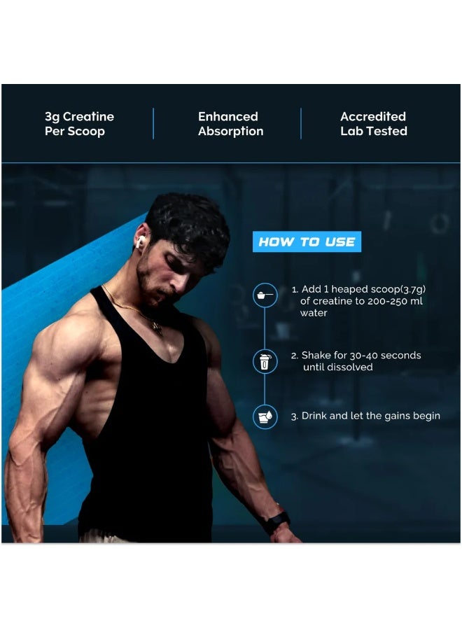 Wellcore Creatine Kiwi Kick 307g - Image 5