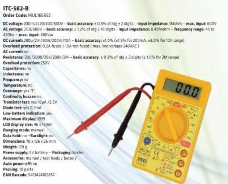 VMTRONIX 60 Watts Temperature Adjustable Soldering Iron Kit Set With 5 Additional Copper Tips (Pack of 12) - Image 4