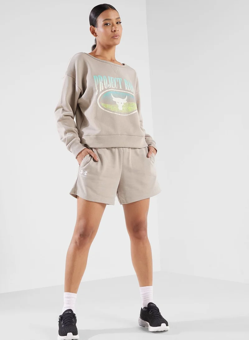 UNDER ARMOUR Rival Terry Shorts