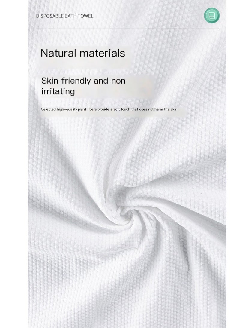 Disposable Bath Towels Portable Soft Towel Set for Hotel, Bathroom, Spa, Trip, Camping Highly Absorbent 55x27.5 Inch 1 Individually Packaged,Premium Disposable Bath Towels,Portable and lightweight  - Image 3