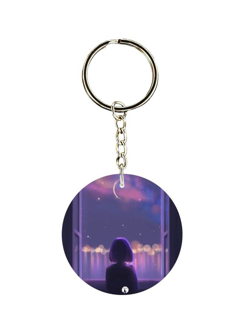 RKN Cartoon Printed Keychain