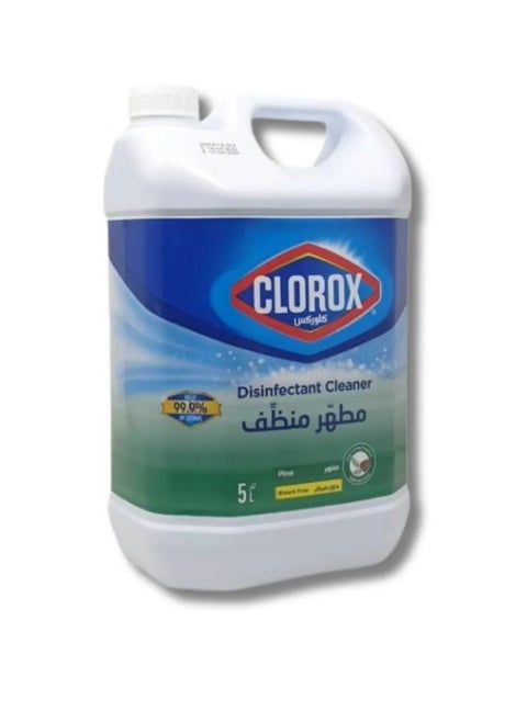 Multi-purpose cleaner and disinfectant, pine scent, bleach free, 5 liters
