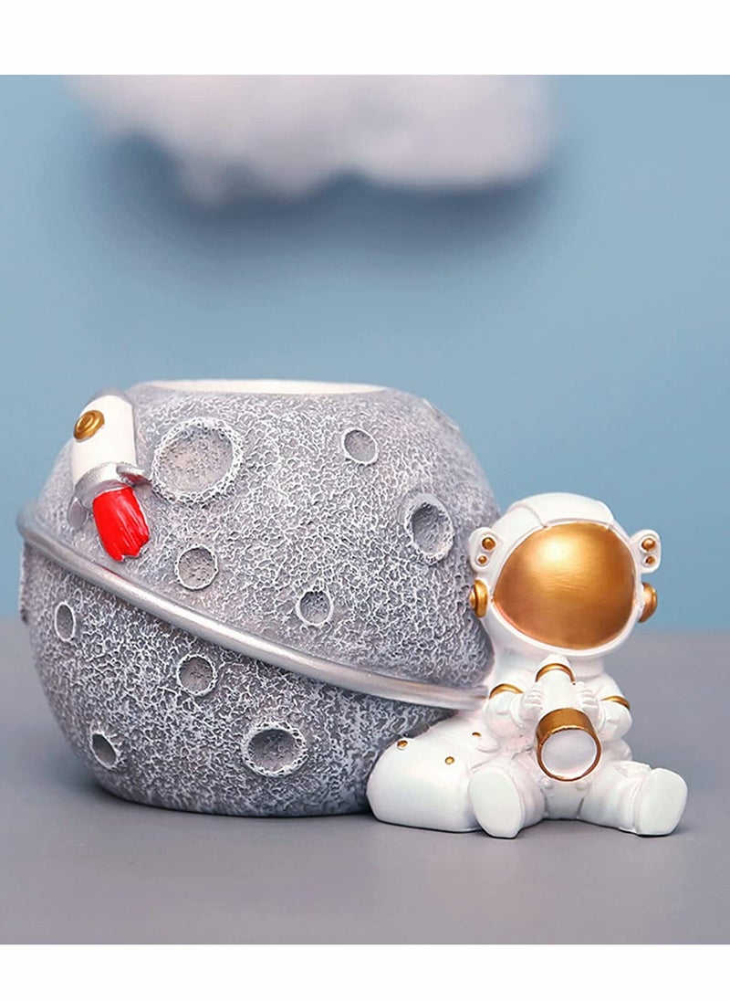 KASTWAVE Pencil Pen Holder, for Kids Astronaut Pen Organizer Fairy Figure Pen Holder, for Desk Decoration, Back to School Gift, for Kids  - Image 4