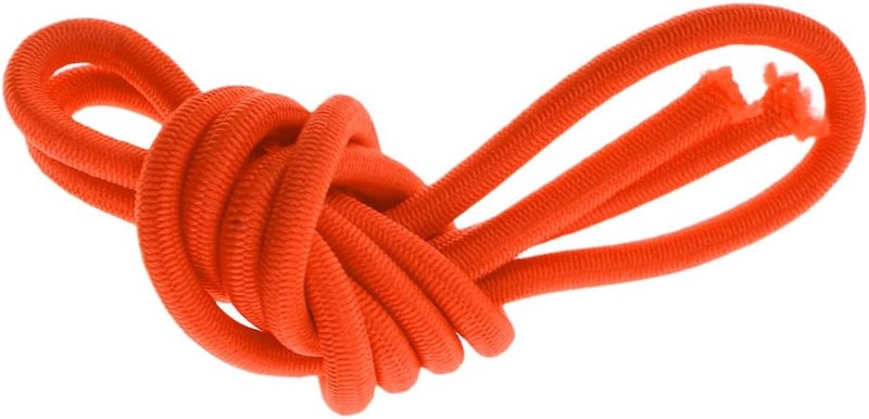 klarako Marine Grade 6mm Strong Elastic Shock Cord Bungee Rope Stretch Band Tie Down DIY General Use klarakoOrange, 2m - Image 3
