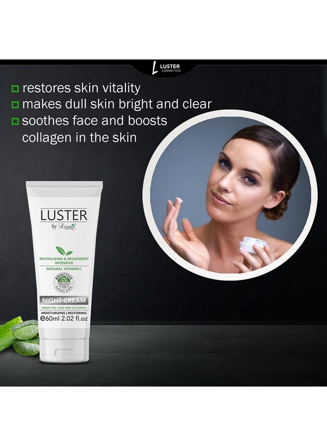 Luster Cosmetics Combo Pack | Avocado Aloe Body Lotion-300ml| Night Cream-60ml | Green Apple Body Wash-300ml | Anti Pimple Tea Tree Neem Face Wash-100ml | Paraben Free - Image 3