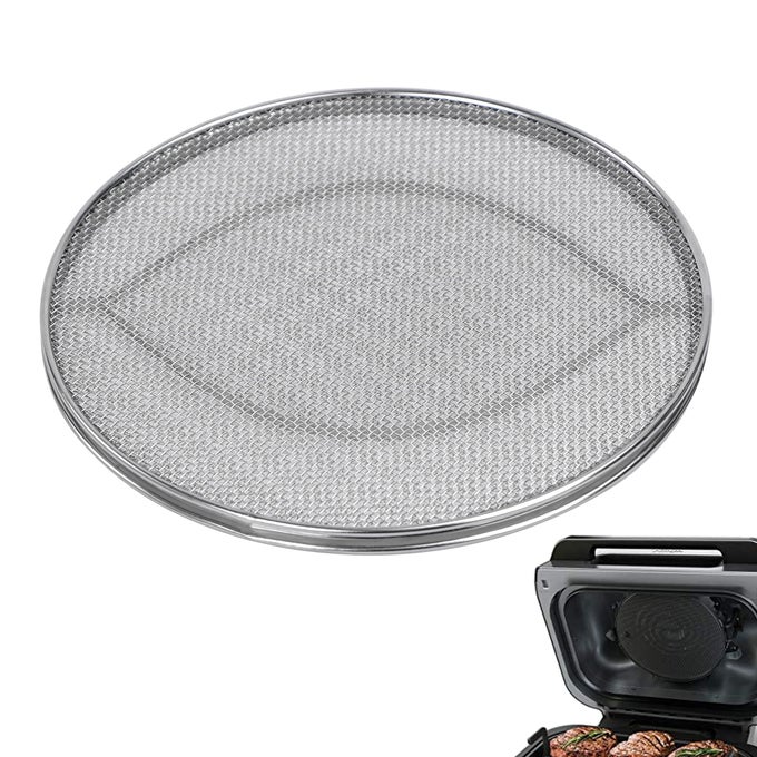 SPLATTER SHIELD FOR NINJA FG551 FOODIACCESSORIES FOR NINJA FOODI SMART XL 6IN1 INDOOR GRILLSTAINLESS STEEL SPLATTER SCREEN