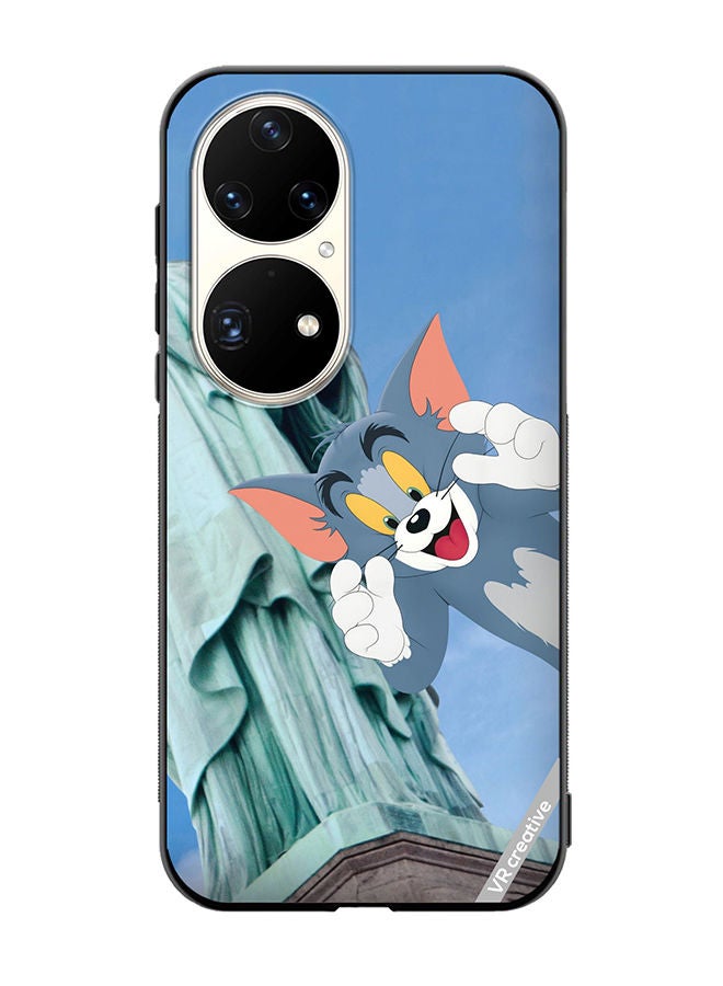 VR CREATIVE Protective Case Cover For Huawei P50 Pro Tom Design Multicolour - Image 1