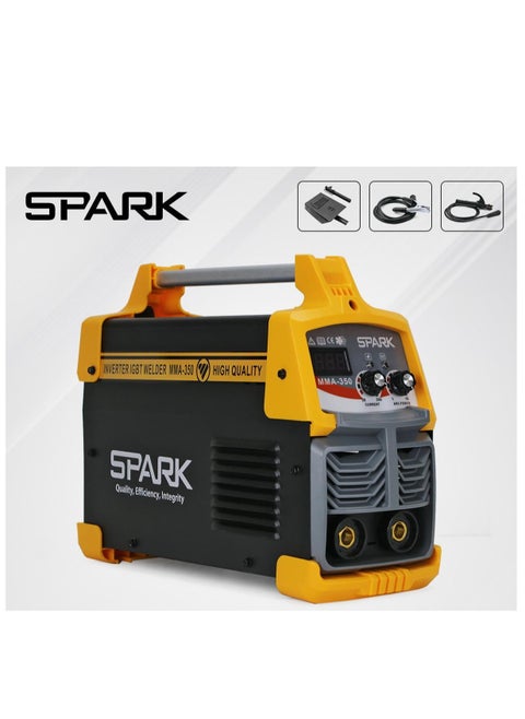 Spark 220V Portable Welding Machine MMA-350 Dual USB Socket  With IGBT UAE Spot 20-120A Lightweight Welding Machine  Home Manual Welding, Without Battery