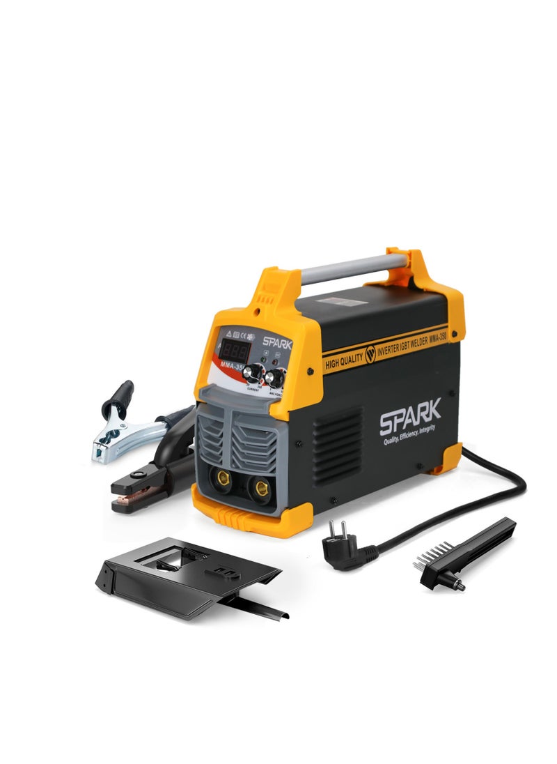Spark - Spark 220V Portable Welding Machine MMA-350 Dual USB Socket  With IGBT UAE Spot 20-120A Lightweight Welding Machine  Home Manual Welding, Without Battery - Image 1