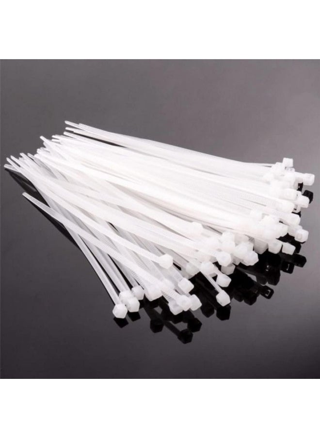 Royal Apex 100Pcs Cable Ties Nylon Zip Ties Wraps  - Image 1