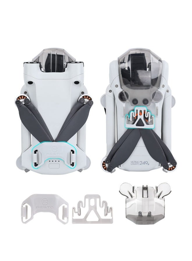 Propellers Holder Guard Prop Blade Stabilizer Compatible with DJI Mini 3 Pro & Gimbal Cover Lens Protector Hood for DJI Mini 3 Pro Accessories - Image 1