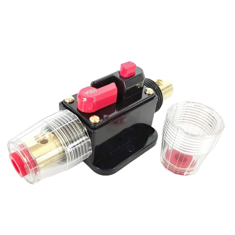 125A Resettable Circuit Breaker With Switch 12V 24V DC Car Audio Fuse Holder - Image 5
